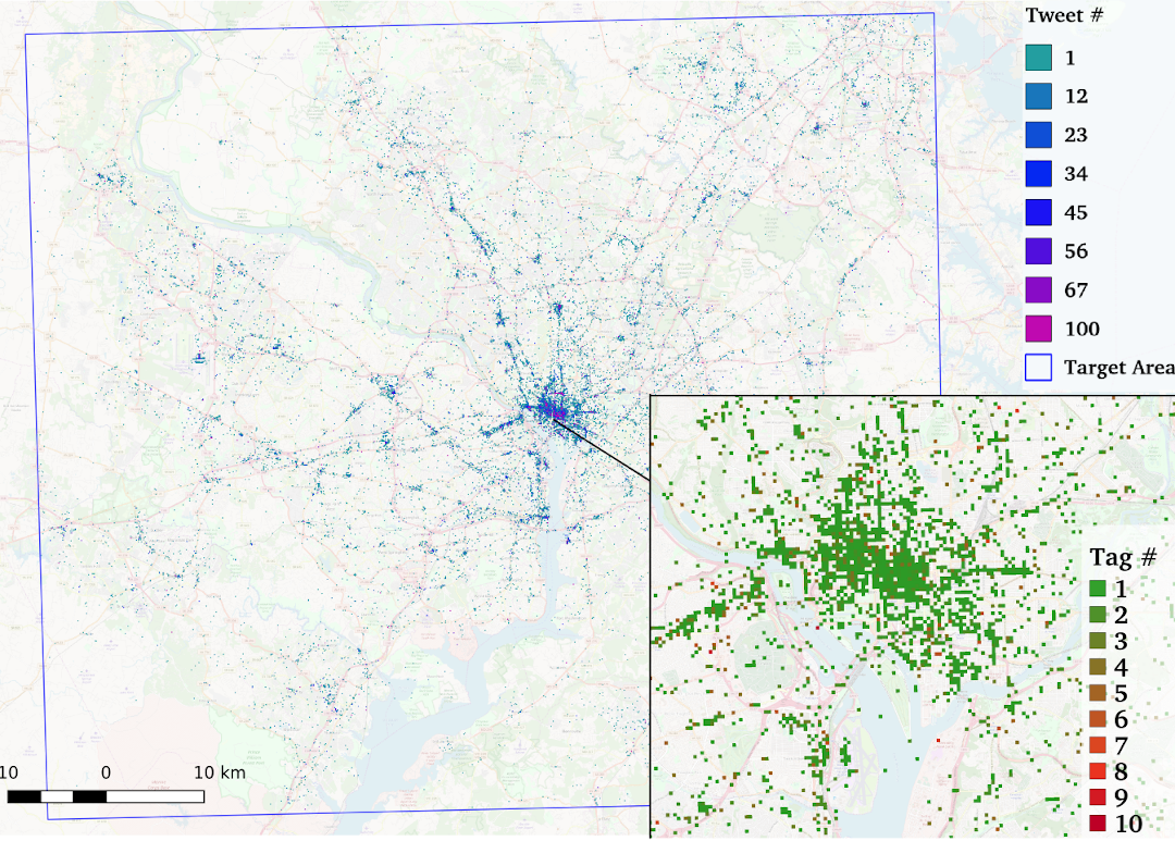 Beispiel für eine Augmentierung eines Machine-Learning Tasks mit Daten aus anderer Domäne: Die Schätzung von Local Climate Zones wurde mit Social-Media Daten signifikant verbessert.