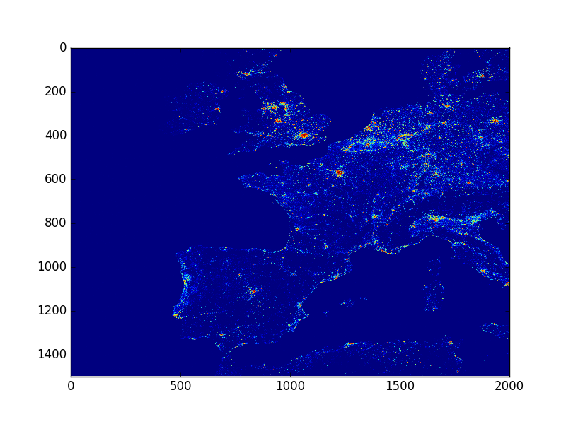 European Buildings represented in 64 MB of RAM